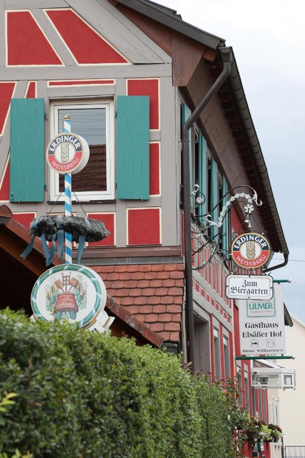 Gasthaus Elsaesser Hof คัปเพล-กราเฟินเฮาเซน ภายนอก รูปภาพ