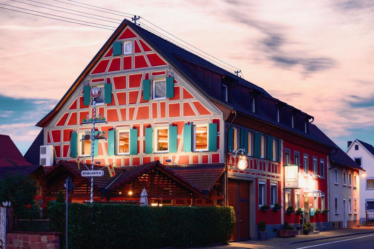 Gasthaus Elsaesser Hof คัปเพล-กราเฟินเฮาเซน ภายนอก รูปภาพ